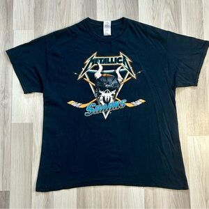NHL San Jose Sharks Metallica T-shirt Men’s XL